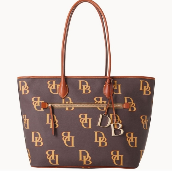Dooney and bourke monogrammed tote - Picture 1 of 4